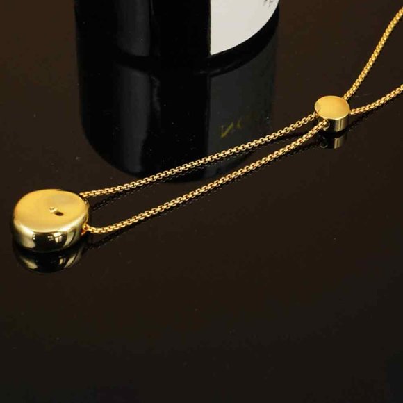 18K Gold-Plated Sweater Chain Necklace For Women - Picture 3 of 5